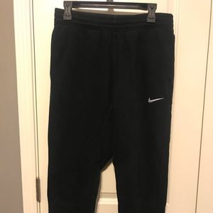 Nike Fleece Large Black Sweatpants